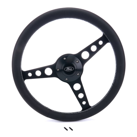 Billet Classic Series Black Wheel Ford Logo