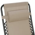 thumbnail image 4 of HomGarden 2 Pack Steel Zero-Gravity Chair - Beige, 4 of 10