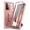 Rose Gold, variant on Dexnor for Samsung Galaxy Note 20 Ultra 5G Case, [Built in Screen Protector and Kickstand] Heavy Duty Military Grade Protection Shockproof Protective Cover for Samsung Galaxy Note 20 Ultra Rose Gold