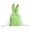 Green, variant on Moocorvic Easter Treat Bags with Drawstring Bunny Gift Bags Party Supplies Canvas Candy Chocolate Eggs Hunt Stuffer