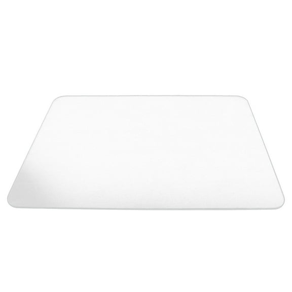 BESTOYARD Clear Glass Mouse Pad Desktop Mat with Easy to Clean and Non Slip Features