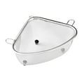 thumbnail image 2 of Rongfmy Home Colander Triangle Strainer Convenient Space Saving Over Sink Organizer Sink Hanging L, 2 of 9