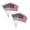 Blue, variant on BINGLI 12 Pcs 4x6 Inch Small American Flags on Stick, Mini Handheld US Flags with Kid-Safe Spear Top,Yard Garden Flags for Outside, Memorial Day,Independence day Decor,Patriotic Decorations