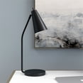 thumbnail image 4 of Henn&Hart 8" Matte Black Metal Table Lamp, 4 of 8