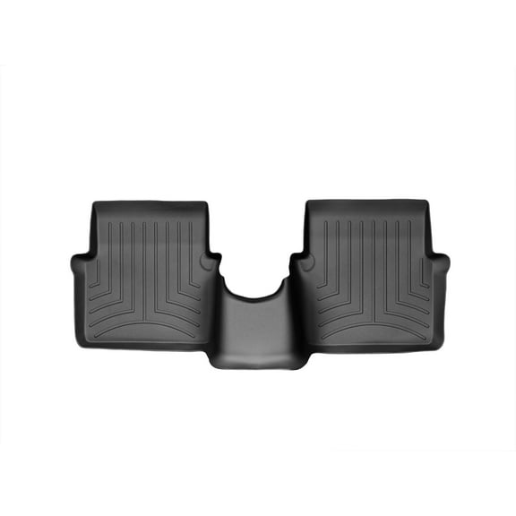 WeatherTech Custom Fit FloorLiners compatible with 200, Avenger - 2nd Row, Black