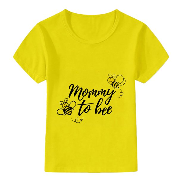 Gibobby blusas y camisas para Niñas Animal Baby Sleeve Kids Short Toddler Tops Cartoon Girls Boys Print T-shirt Girls Tops (Amarillo, 3 Años)