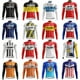 thumbnail image 2 of Jersey de ciclismo retro de manga larga para hombre, de varios estilos, de polar de invierno, para montar en bicicleta, París, Roubaix, Brooklyn, Ford, Faema, Molteni, 2 of 5