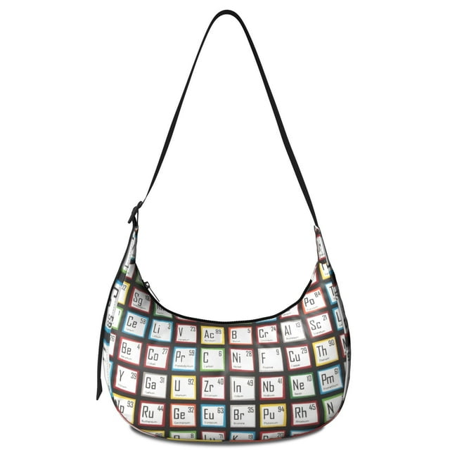 Sac Bandoulière Réglable Math en Nylon Léger Formule Scientifique Éducatif Mural Cadeaux de Classe Petit Sac à Main pour Femmes Voyage Extérieur