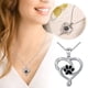 thumbnail image 4 of Collar con colgante de garra de perro Collares de alta gama Accesorios para mujer y niña para regalo, 4 of 8
