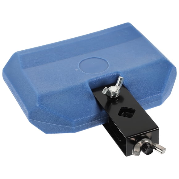 OHOIOLLA Timbal Drum Cow Bell Azul Para Montaje Con Accesorio De Percusión Resistente Y Portátil