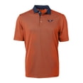 thumbnail image 2 of Men's-Cutter & Buck  Orange/Navy Auburn Tigers DryTec Virtue Eco Pique Recycled Polo, 2 of 3