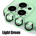 thumbnail image 1 of Para IPhone 13 14 11 Pro Max Diamond Metal Protector de cámara para IPhone 12 13 Mini Protector de cámara 3 unids/set vidrio de protección de lente Dengxun unisex, 1 of 2