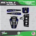 thumbnail image 4 of Kalair GFX Graphics Kit for Kawasaki KX60 (1984-2004) Revolt Series, 4 of 5