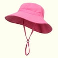 thumbnail image 4 of Fengyings Sun Hat Toddler Summer Sun Protection Boy Hats Beach Hats Wide Brim Bucket for Girl Adjustable Kid Cap, 4 of 9
