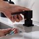 thumbnail image 2 of Dispensador de jabón para fregadero de cocina (negro mate), recarga de Top Design, jabón de manos de metal y bomba de cobre para jabón de platos, 2 of 5