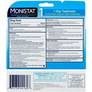 MONISTAT 1-Day Treatment Day or Night Combination, 1 kit (Pack of 3)