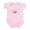 Petal Pink, variant on - Namaste Infant Bodysuit - Baby Light Bodysuit, Size Newborn - 24 Months