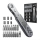 thumbnail image 2 of Juego de Destornilladores de Trinquete de Ángulo Recto 23 en 1, Mini Llave de Trinquete de 36 Dientes, Destornillador Magnético Descentrado, Herramienta de Reparación., 2 of 5