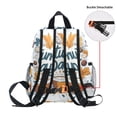 thumbnail image 5 of FORMRS School Backpack with Front Zippered Pocket 12" Student Travel Daypack, Autumn Day with Cocoa Pattern, 5 of 6