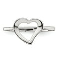 thumbnail image 6 of Auriga Fine Jewelry 925 Sterling Silver Heart Ring Size 7 for Women, 6 of 7