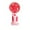 Red, variant on Portable Handheld Fan, Rechargeable USB Fan with Strong Wind and Low Noise, Compact Fan for Dormitory, Outdoor, Travel, and Summer, Lightweight, Silent Cooling Fan for Work and Study