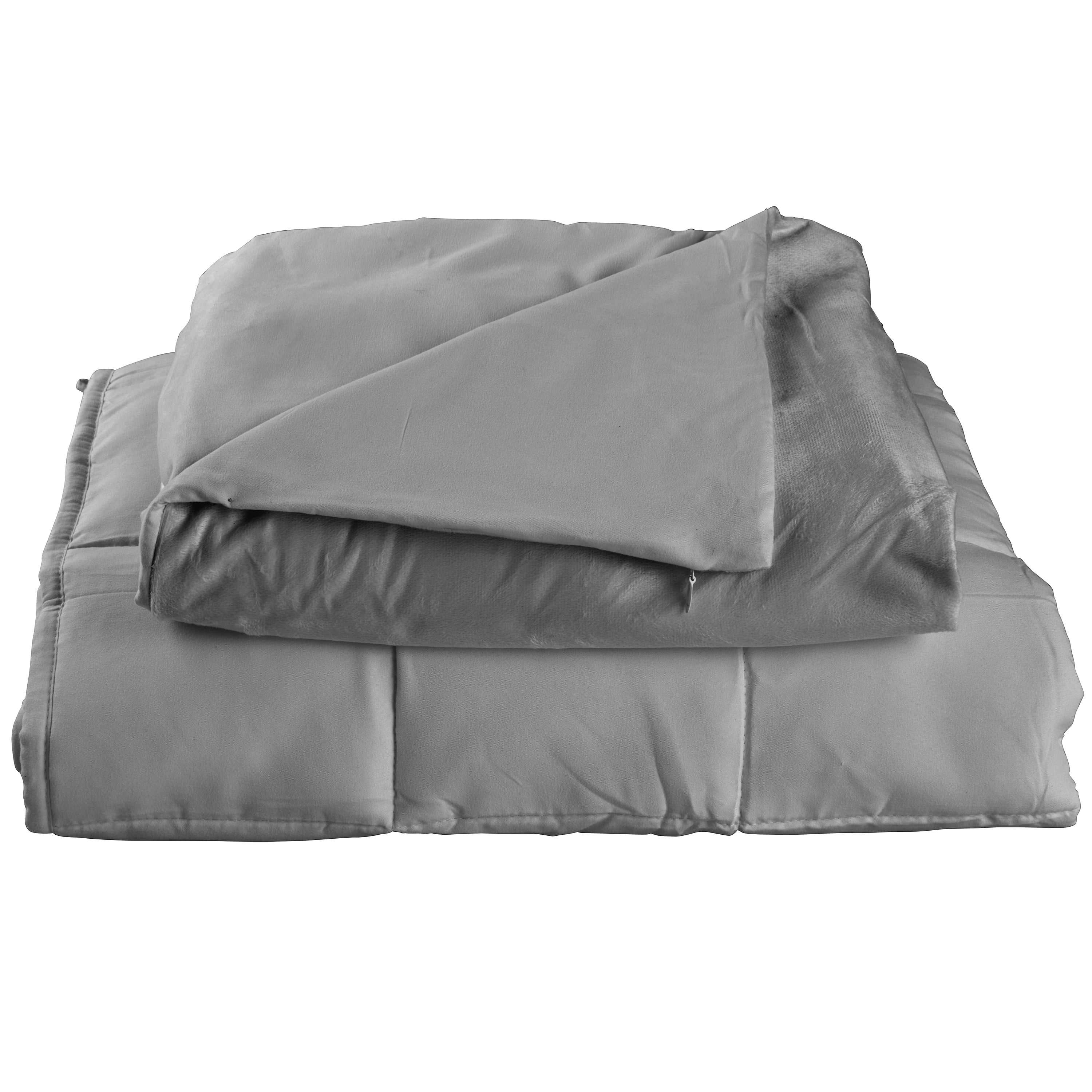 Tranquility Temperature Balancing Weighted Blanket With Washable Cover 12 Lbs Walmart Com Walmart Com