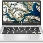 HP 14" Chromebook Bundle - Intel Celeron - 1080p - Bonus Sleeve & Wireless Mouse