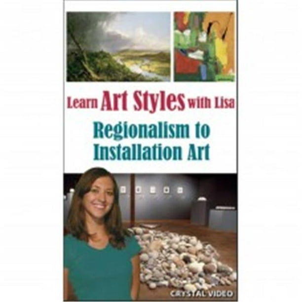 American Éducation CP5573 Apprendre les Styles d'Art avec le Régionalisme Lisa
