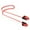 Red, variant on fankhu Earphone Cord Anti-Lost Neck Rope Strap for Bose QuietComfort Earbuds II (Black)