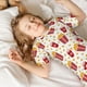 thumbnail image 5 of Balery Popcorn Conjunto de Pijama Infantil de Manga Corta con Estampado – Ropa de Dormir de Algodón Suave-Large, 5 of 6