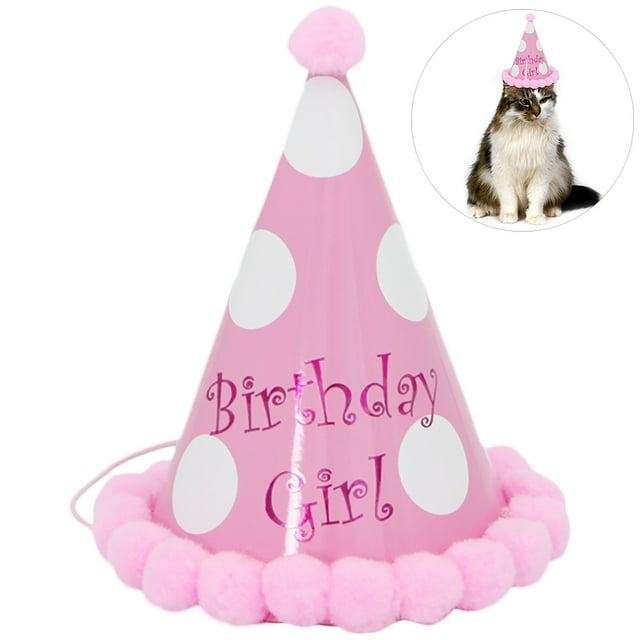 Party Hat Fashion Creative Decorative Birthday Hat Party Cone Hat for Pet