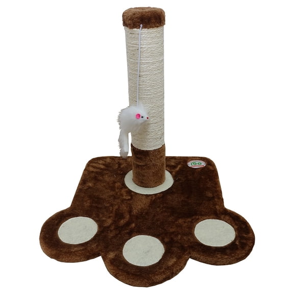 Go Pet Club 16" Kitten Scratching Post Brown