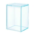 thumbnail image 1 of Vitrina acrílica para muñecas, soporte de exhibición, decoración de escritorio, almacenamiento para el hogar. Azul, 1 of 9