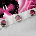 thumbnail image 4 of Castle Fairy Rose Butterfly Black Out Curtains,Love Heart Curtains Pack of 2 (42x63 Each), 4 of 6