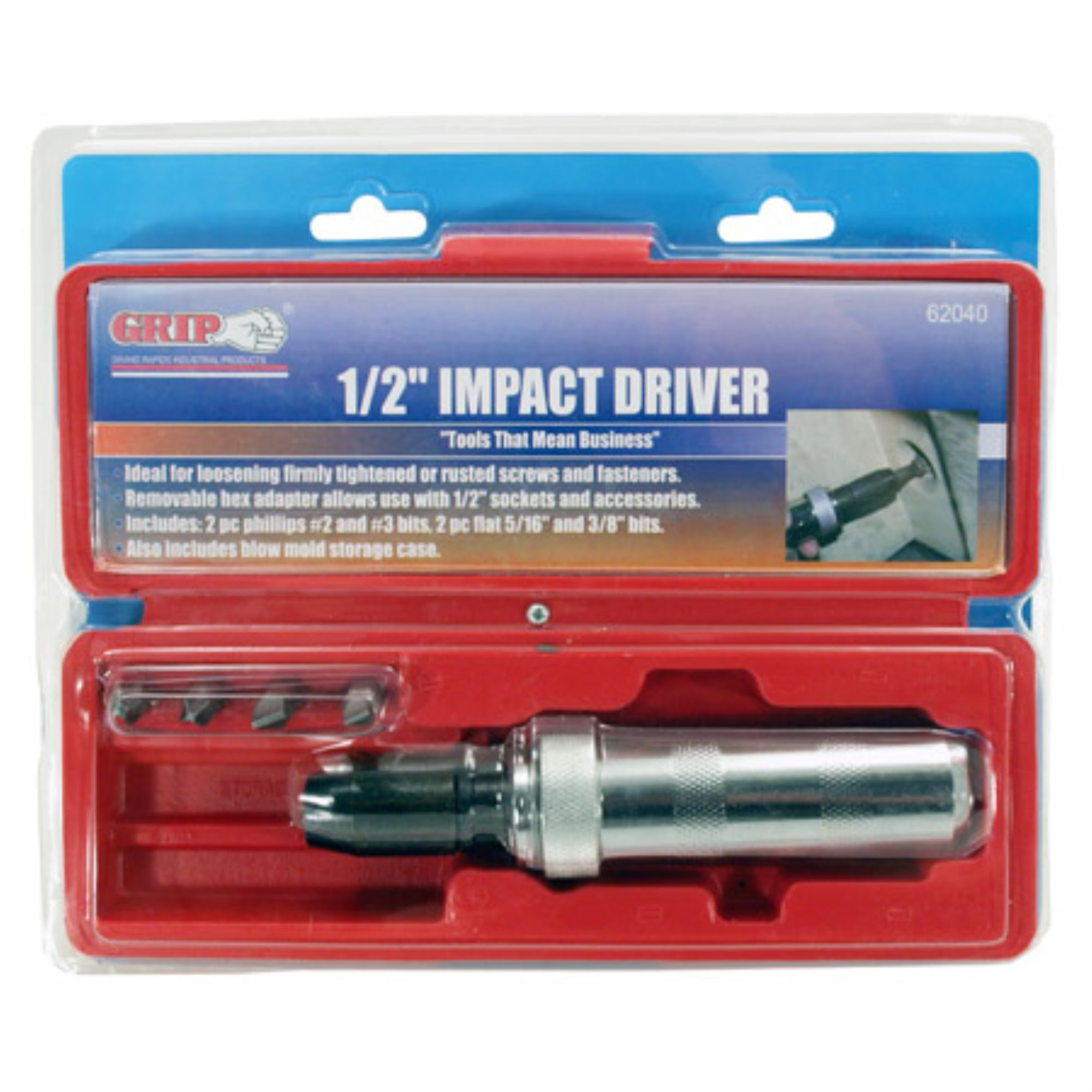 Disengage Brake Caliper Screws or Frozen Bolts Comes with 12 Bits Cover Most Common Applications Penck 5/16 Drive Manual Reversible Impact Screwdriver Set Rusted Fasteners