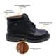 thumbnail image 2 of Zapato escolar Audaz para niño de piel negro con agujetas, 2 of 5