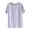 Purple, variant on Ltctricy Women's T-Shirts with Built in Bra short sleeve crew neck soft comfy pajama tops casual loose tee blouses