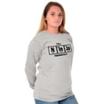 thumbnail image 3 of Im A Ninja Periodically Science Nerd Long Sleeve TShirt Men Women Brisco Brands M, 3 of 5