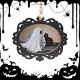 thumbnail image 4 of Adorno Retrato Vintage Fantasma Halloween para El, 4 of 9