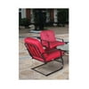 Mainstays Lawson Ridge Outdoor Chairs, Red, Set of 4