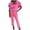 Hot Pink, variant on Fsqjgq Jumpsuits for Women Plus Size Rompers Overalls Womens Vacation Outfits 2024 Button Up Waist Tie Belt Flowy Wide Leg Sleeveless Jumpsuit Bib Overalls Jumpsuits Baggy Romper Summer Casual Off