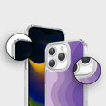 thumbnail image 5 of Caseco iPhone 15 Pro Case With Mag-Safe - Purple Wave, 5 of 5