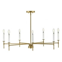 83077LCB Lark Hux - 35W 7 LED Large Chandelier-8.75 Inches Tall and 36 Inches Wide