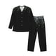 thumbnail image 1 of Balery Silver Glitter1 Pijama para Hombre de Dos Piezas con Manga Larga, Conjunto de Dormir y Descanso Suave con Bolsillos-Medium, 1 of 7