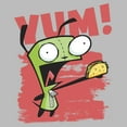 thumbnail image 2 of Men's Invader Zim Yum! Gir Taco Graphic T-Shirt, 2 of 3