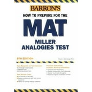 Barron's How to Prepare for the MAT: Miller Analogies Test, 9th Edition [Paperback - Used]