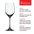 thumbnail image 3 of Spiegelau Vino Grande Red Wine Glasses, Set of 4, European-Made Lead-Free Crystal, Classic Stemmed, Dishwasher Safe, Professional Quality Red Wine Glass Gift Set, 15 oz, 3 of 9
