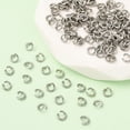 thumbnail image 4 of Tarnish Resistant 304 Stainless Steel Open Jump Rings Round Stainless Steel 20 Gauge 4x0.8mm Inner Diameter: 2.4mm, 4 of 4
