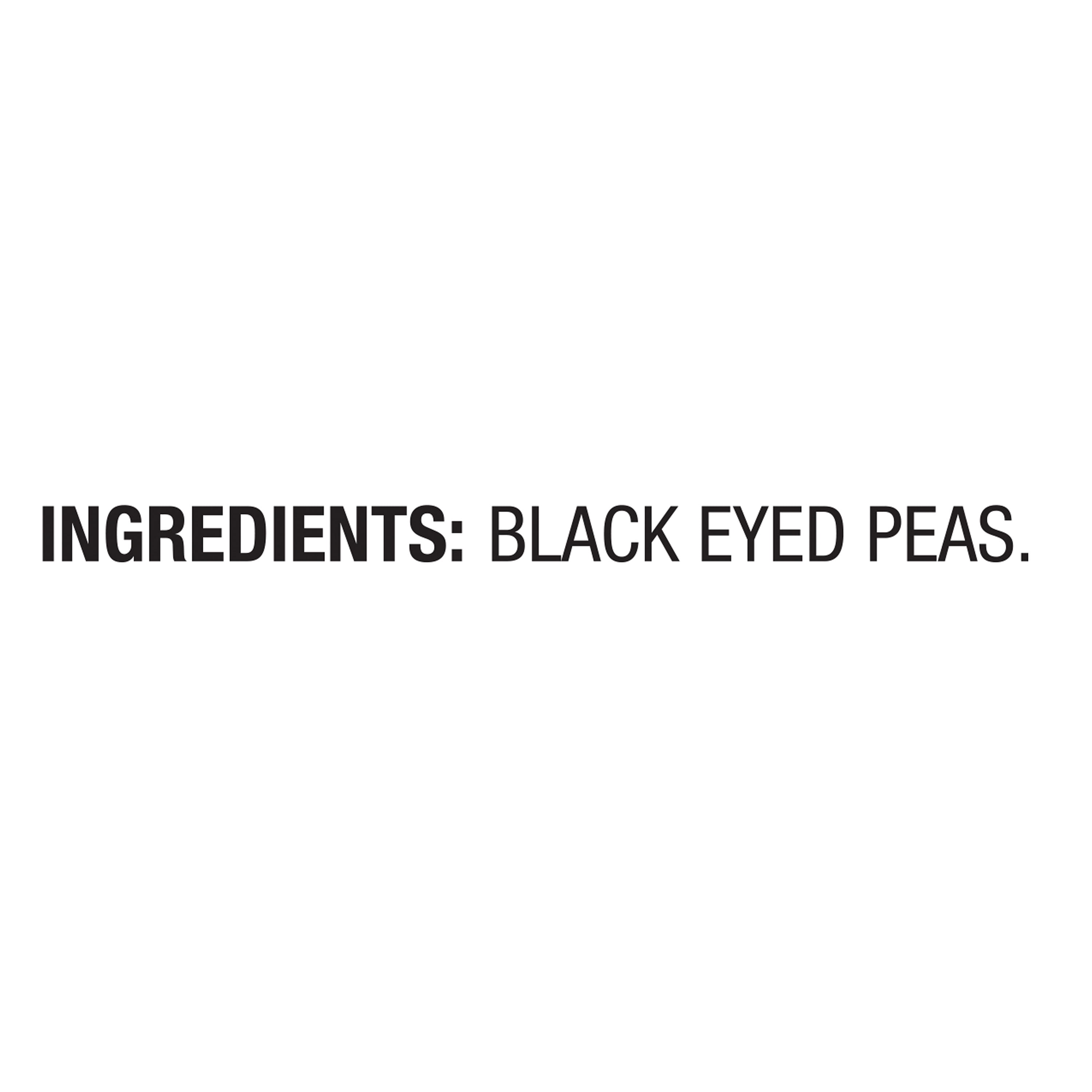 (6 pack) Great Value Black Eyed Peas, 1 lb