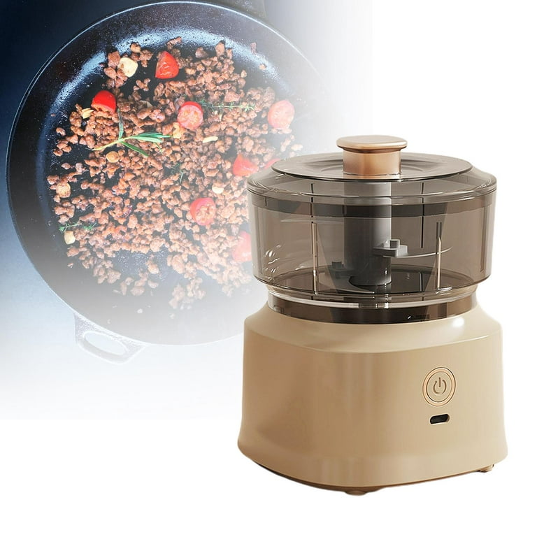 High Capacity Food Nuts Blender Leafy Food Shredder Cassava Chip Cutting  Machine Garlic Chopper with Easy Cleaning ABS Cup - China Food Processor  Chopper and Electric Food Chopper price